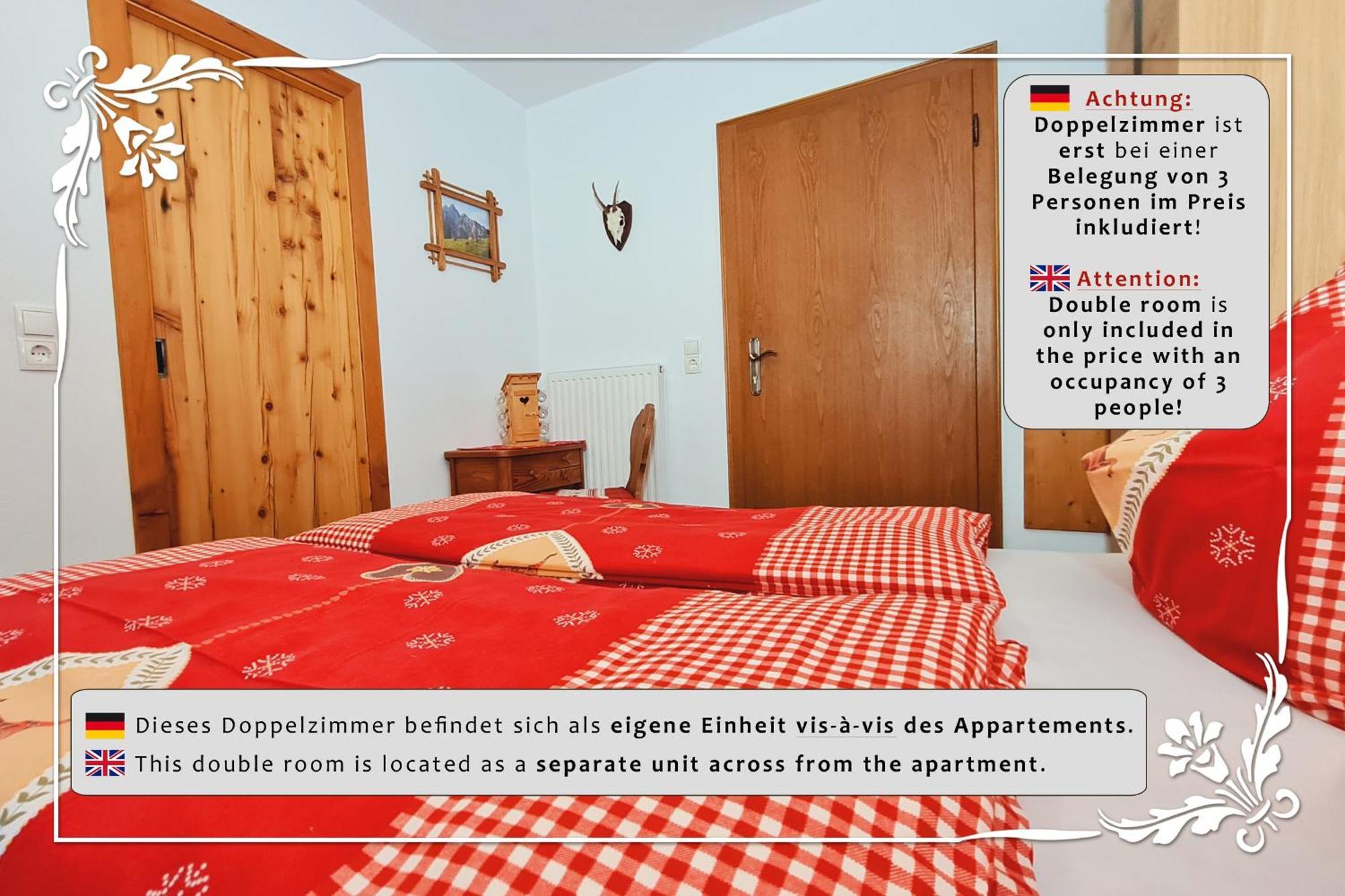 Haus Bartlmae Apartamento Lofer Quarto foto
